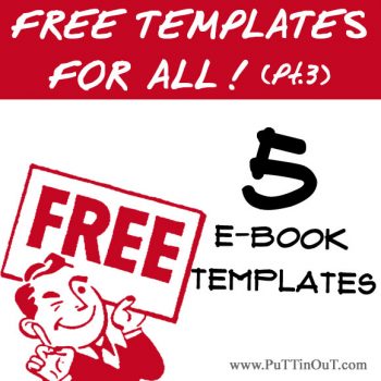Template Free-for-All (Pt. 3) – 5 E-book Templates
