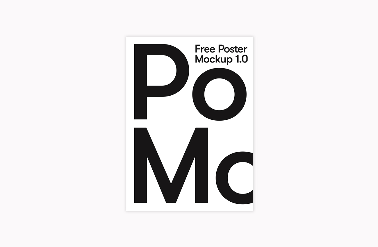 Free Poster Mockup