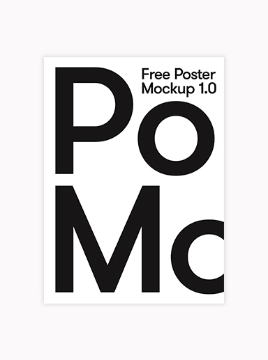 Free Poster Mockup