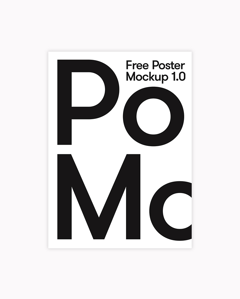 Free Poster Mockup