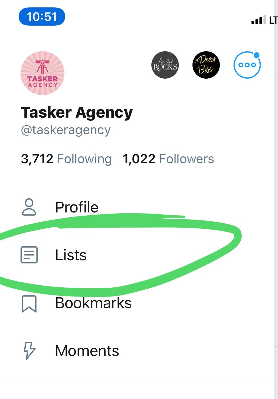 how to create a list on twitter